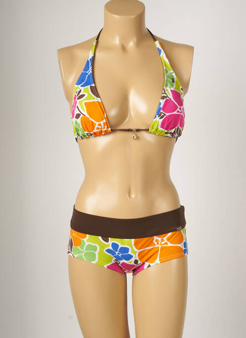 Costum de baie din două piese maro BANANA MOON femeie