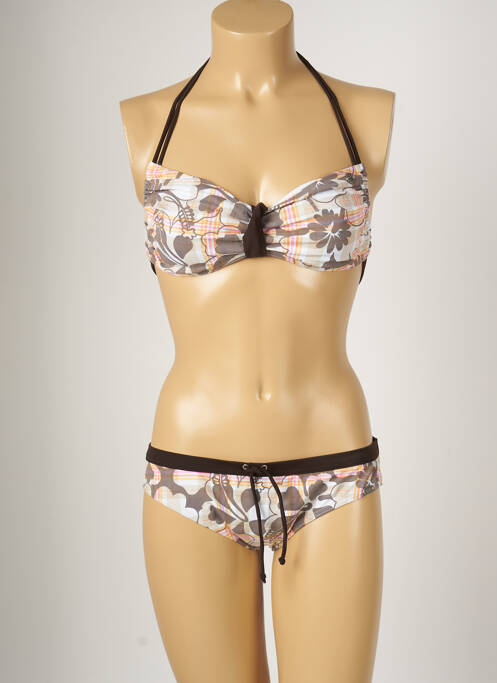 Costum de baie din două piese maro BANANA MOON femeie