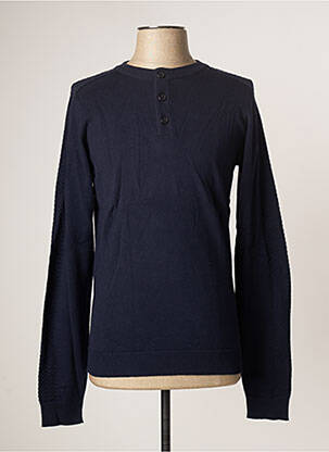 Pulover albastru JACK & JONES bărbat