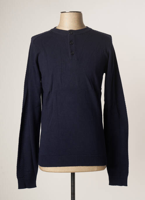 Pulover albastru JACK & JONES bărbat