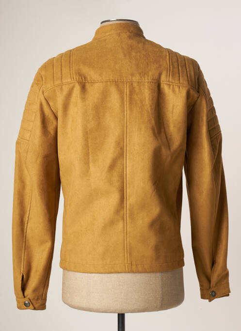 Geci din piele ecologică bej JACK & JONES bărbat