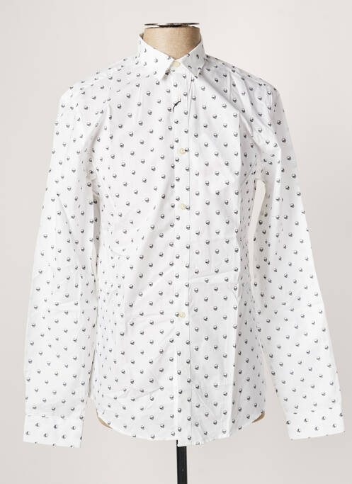 Cămașă cu mâneci lungi alb JACK & JONES bărbat