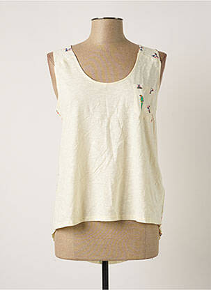 Top bej SALSA femeie