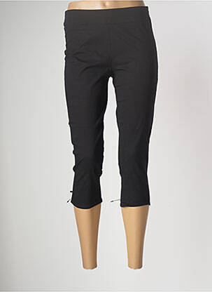 Pantalon trei sferturi negru POUSSIERE D'ETOLE femeie