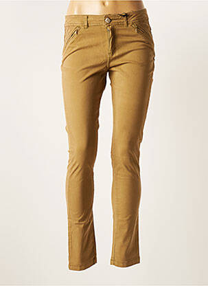 Pantalon slim bej TBS femeie