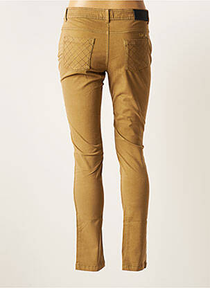 Pantalon slim elasticitate mărime normală bej TBS femeie