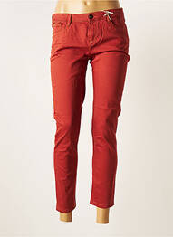 Pantalon 7/8 elasticitate talie joasă portocaliu R NINETY FIFTH femeie