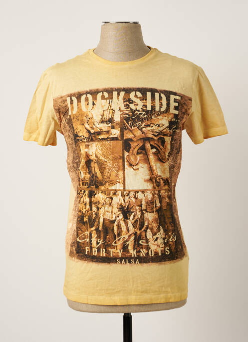 Tricou galben SALSA bărbat