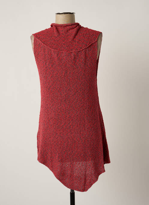 Pulover tunică roșu ZUZA BART femeie