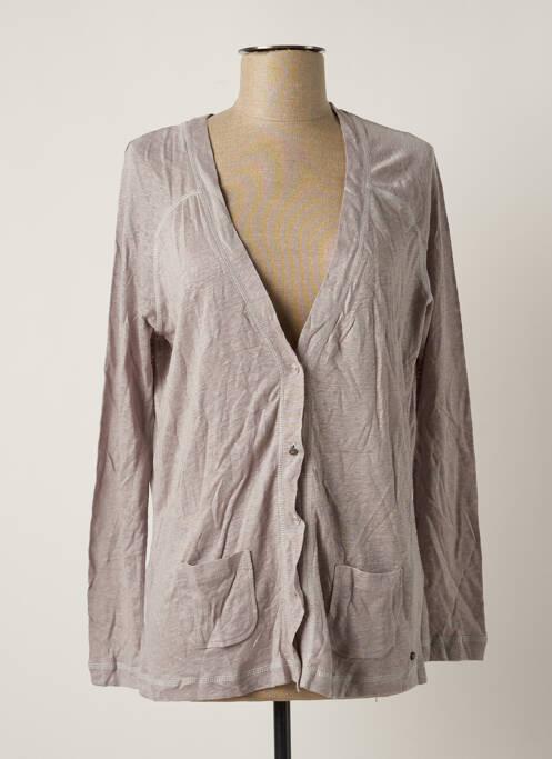 Vestă cu mâneci lungi gri TERRE & MER femeie