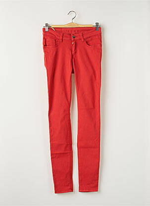 Pantalon slim roșu COUTURIST femeie