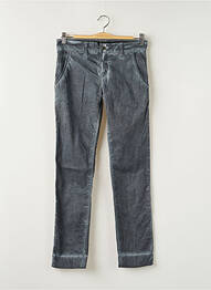 Pantalon 7/8 țesătură poplin mărime normală gri LUNATISME femme