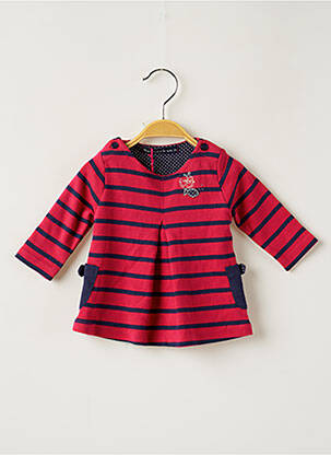 Rochie midi roz WEEK END A LA MER fată