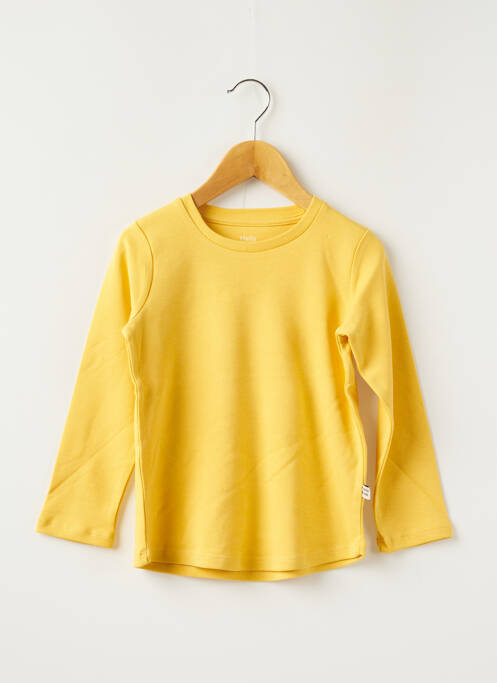 Tricou galben HELLO ELAÉ fată