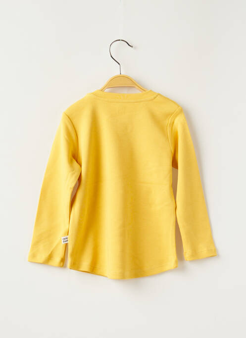 Tricou galben HELLO ELAÉ fată