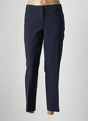 Pantalon slim țesătură poplin mărime normală albastru TOMMY HILFIGER femeie