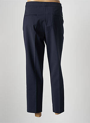 Pantalon slim țesătură poplin mărime normală albastru TOMMY HILFIGER femeie