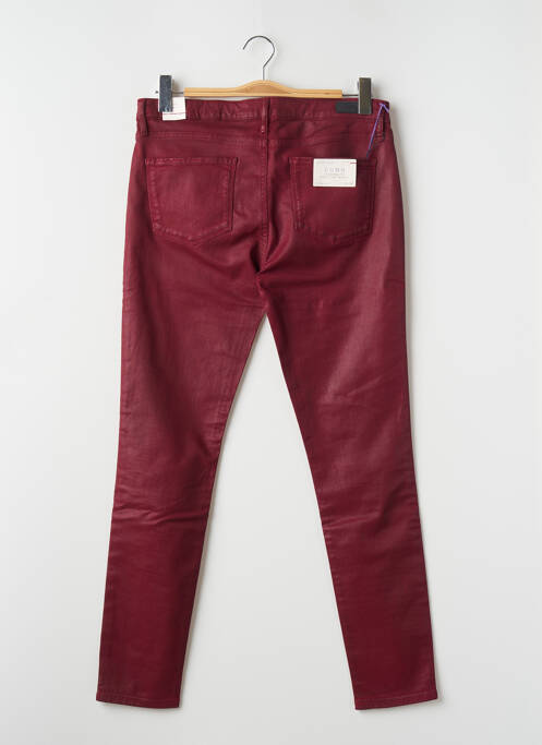Pantalon slim roșu TOMMY HILFIGER femeie