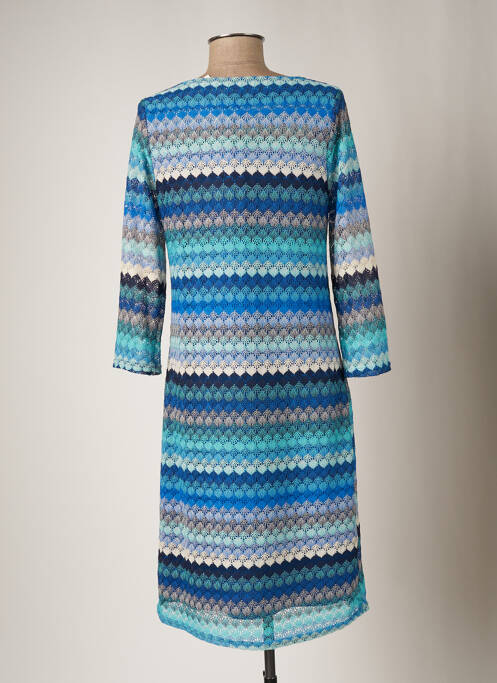 Rochie midi albastru HALOGENE femeie