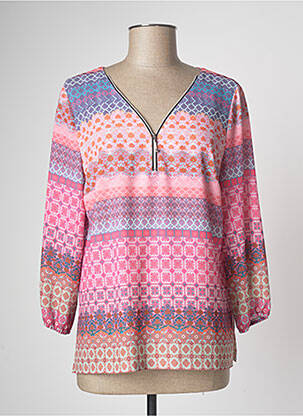 Bluză roz CHRISTINE LAURE femeie