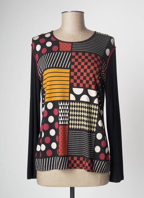 Tricou negru SAINT CHARLES femeie