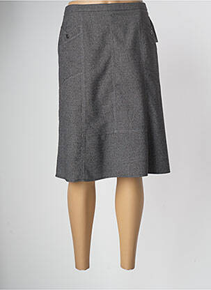 Fustă midi gri GUY DUBOUIS femeie