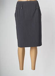 Fustă midi elasticitate gri ANNE KELLY femme