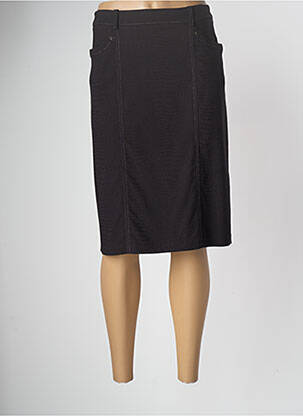 Fustă midi negru CHRISTINE LAURE femeie