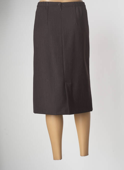 Fustă midi maro GEVANA femeie