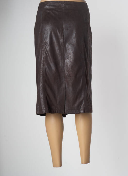 Fustă midi maro GELCO femeie