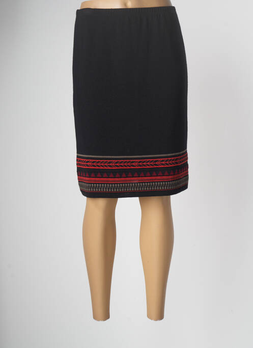 Fustă midi negru TELMAIL femeie