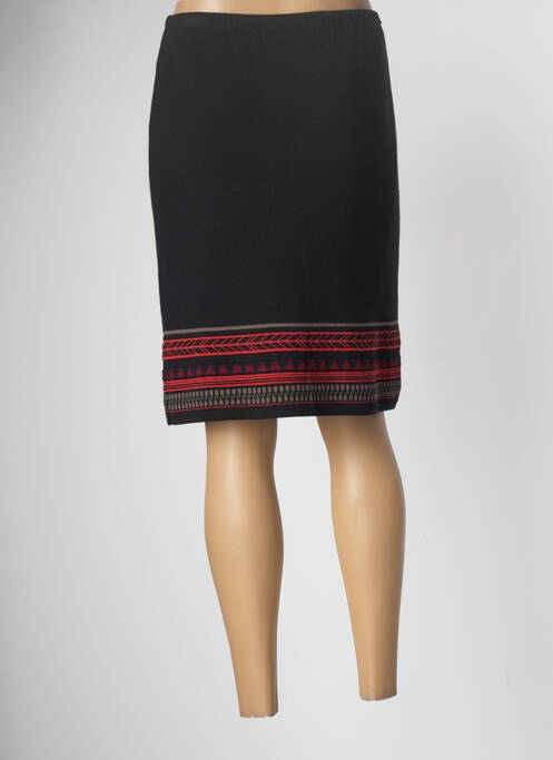 Fustă midi negru TELMAIL femeie