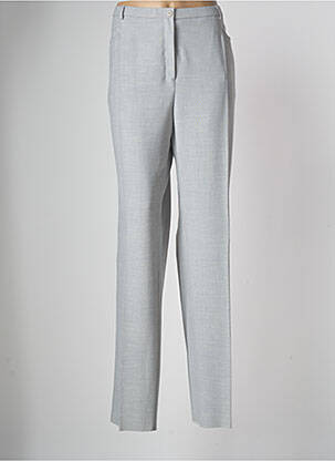 Pantalon drept talie cu cleme talie înaltă gri PAUPORTÉ femeie
