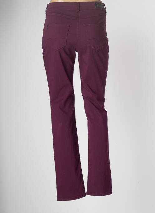Pantalon slim violet ATELIER GARDEUR femeie