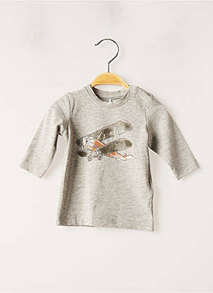 Tricou mâneci lungi mâneci lungi gri NAME IT băiat