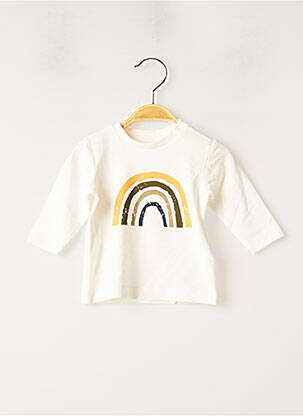 Tricou elasticitate mâneci lungi bej NAME IT fată