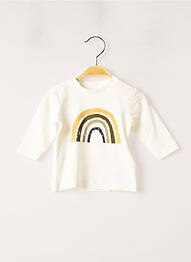 Tricou elasticitate mâneci lungi bej NAME IT fată