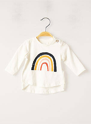 Tricou alb NAME IT fată