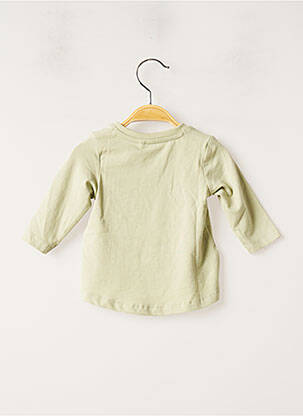 Tricou elasticitate mâneci lungi verde NAME IT fată