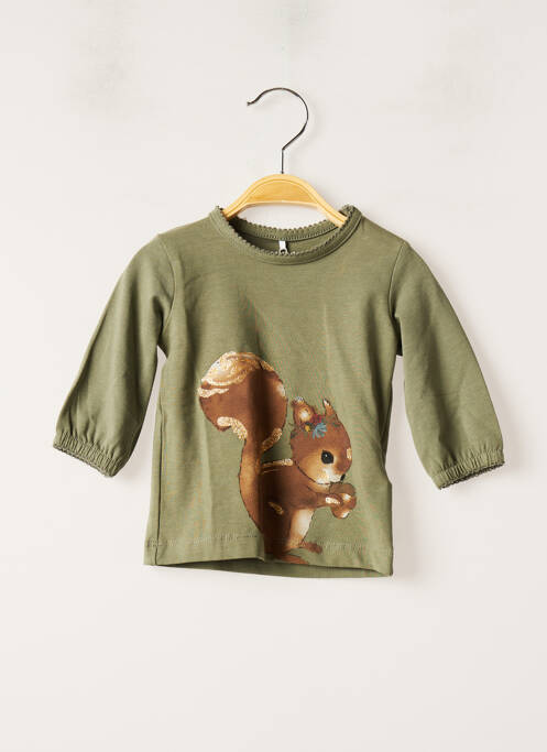 Tricou verde NAME IT fată