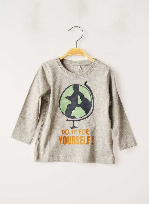 Tricou gri NAME IT băiat