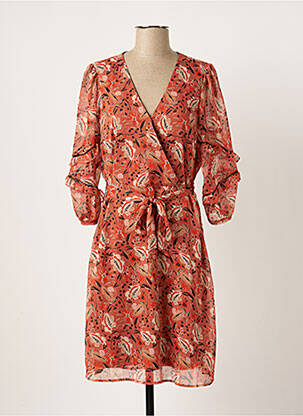 Rochie midi roz GARCIA femeie