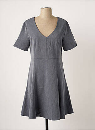 Rochie midi gri LOLA ESPELETA femeie