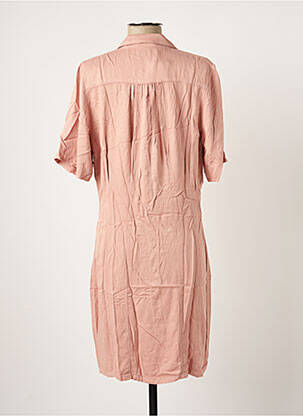 Rochie scurtă mâneci 3/4 mâneci 3/4 roz LES P'TITES BOMBES femeie