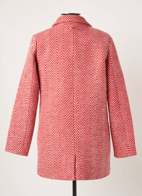 Palton lung roșu LES P'TITES BOMBES femeie