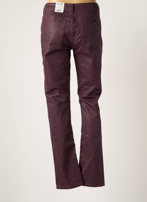 Pantalon slim violet GARCIA femeie
