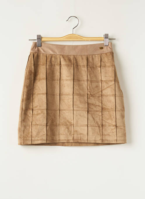 Fustă scurtă bej GLÜEN femeie