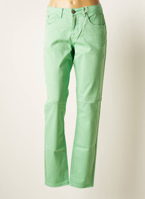 Pantalon slim verde CREAM femeie
