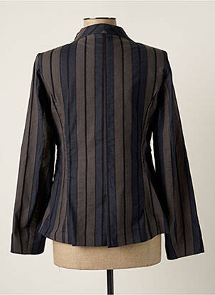 Jachete casual guler rotund albastru ECHAPPEES BELLES femeie