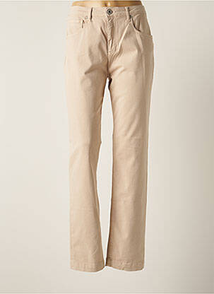 Pantalon slim bej DENIM STUDIO femeie